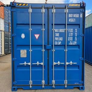 Conteneur maritime High Cube de 40 pieds en acier Corten pour fret sec, neuf ou d'occasion, en provenance d'usine chinoise, en stock, à prix compétitif, vente en gros - Product Image 3