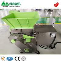 Broyeur de plastique haute efficacité et bon rendement, broyeur intégré de recyclage du plastique, machine de broyage 500 kg/h