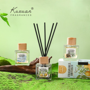 <span class=keywords><strong>Diffusore</strong></span> di Reed della migliore fragranza della stanza della decorazione domestica 100 ml, bottiglia di vetro trasparente lussuosa, - Product Image 4