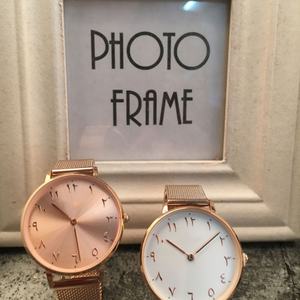 Reloj de Moda para Mujer con Correa de Cuero y Acero Inoxidable, Logotipo Personalizado, Cristal, 36 mm, Números Arábigos, Dorado, Movimiento de Cuarzo Japonés, Resistente al Agua - Product Image 4