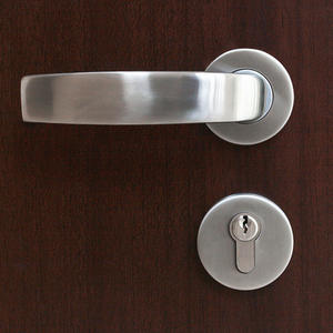 Manija de Puerta de Acero Inoxidable 304 con Tubo Hueco de Estilo Clásico - Product Image 4