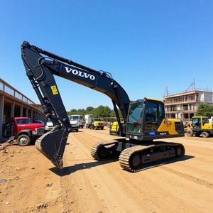 Excavatrice Ec210, excavatrice 240, excavatrice sur chenilles, grande construction, ingénierie, travaux de terrassement lourds - Product Image 2