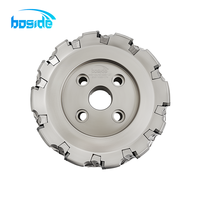 Tête de fraiseuse à face à 45 degrés BT50 445, acier allié au chrome-vanadium 42HRC, AlTin BOSIDE, disque de fraisage CNC D80-D160