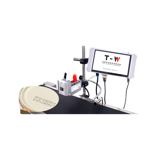 Máquina de codificación térmica en línea al por mayor con impresora de fecha de caducidad de número de lote de correa para impresión de números de lote de alimentos y bebidas - Product Image 1