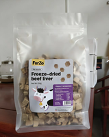 Friandises pour chats et chiens : Foie de poulet et foie de canard lyophilisés, nourriture pour chiens avec lécithine naturelle et protéines animales, nourriture pour chats