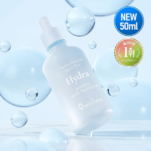 9Wishes Hydra Ampule Nano Plus+ 50ml Skin Care Serum Good Quality Product - Product Image 3