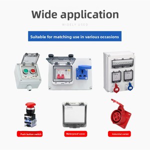 <span class=keywords><strong>IP68</strong></span>กล่องพลาสติก ABS กันน้ำสำหรับการตรวจสอบกลางแจ้งกล่องสายไฟปิดสนิทสำหรับขั้วกระจายพลังงานสำหรับ IP65 - Product Image 4