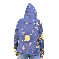 Pull à capuche Cactus Jack personnalisé en usine avec tapisserie de globe oculaire Offre Spéciale col à capuche en polyester/coton pour le printemps