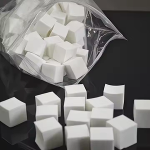 100 unidades de mini esponjas suaves de 1 cm para decoración de uñas, herramientas DIY para pintar con <span class=keywords><strong>gel</strong></span>, difuminar y pulir, herramientas de manicura, pulidor de efecto <span class=keywords><strong>blooming</strong></span> - Product Image 3