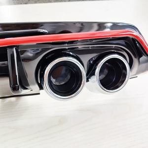 Pare-chocs Welta ABS+PP avec attelage de remorquage et diffuseur arrière pour 10e génération (2016-2019) – Accessoires de carrosserie automobile - Product Image 5