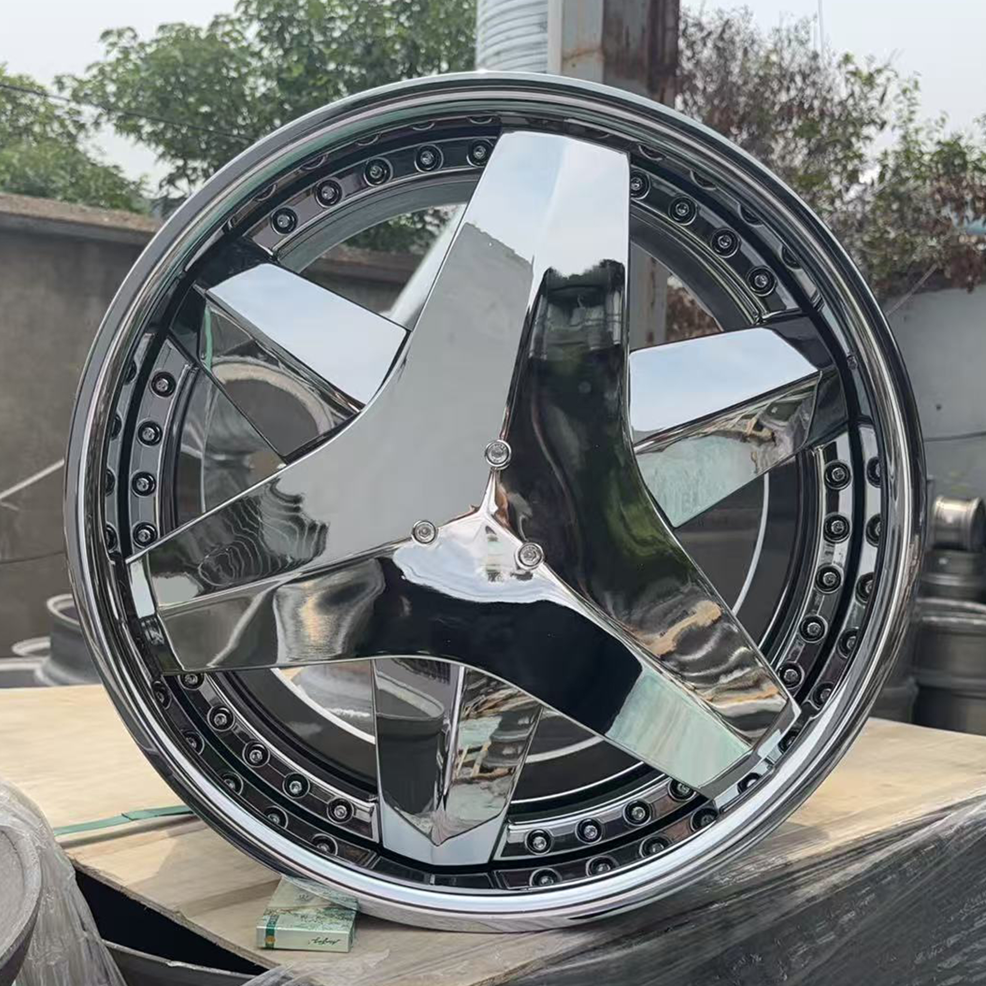 rims 22 inch wheel 5 lug chrome