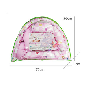 Gimnasio de actividades portátil para bebés con música y juguetes para recién nacidos de 0 a 6 meses, material de algodón, diseño lavable. - Product Image 5