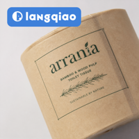 Papier toilette personnalisé Arrania, usine OEM ODM, pâte de bois vierge, doux, épais, durable, écologique, distributeur recherché, vente en gros