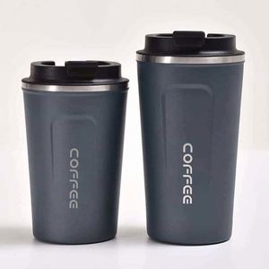 304 Stainless Steel Coffee Mug Portable Car <b>Thermos</b> Business Office Gift Dual-Drink Mug - Product Image 5
