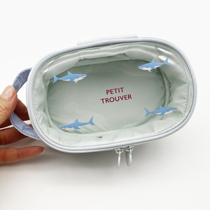 Sac à déjeuner Oxford léger et étanche en PVC, sac à cosmétiques imperméable de 10 pouces, impression sur toute la page - Product Image 6