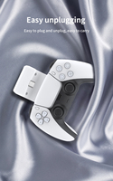 Batterie externe OEM Luck FOX neuve pour manette avec indicateur LED et chargeur à clip dorsal en ABS