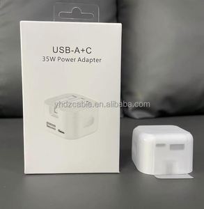New Foldable UK <b>Plug</b> 35W <b>Smart</b> Charger USB-A and Type-C Ports with Dynamic Power Distribution - Product Image 4