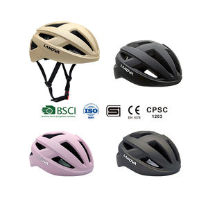 핫 세일 USB 충전식 LED 라이트 사이클링 헬멧 세련된 경량 14 통풍구 자전거 도로 헬멧 경량 자전거 헬멧 - Product Image 2