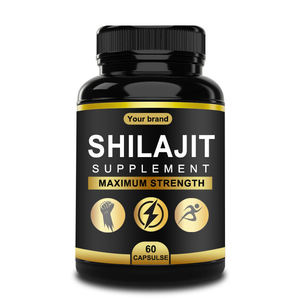 Complément alimentaire Shilajit OEM 100% pur naturel, capsules de Shilajit noir, complément ayurvédique, best-seller sur Amazon - Product Image 1