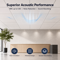 Système de plafond suspendu en aluminium 600x600mm, système de spandrel, barre en T, grille de suspension, usage commercial