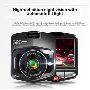เครื่องบันทึกภาพติดรถยนต์ Gift Machine Recorder Shield ขนาด 2.4 นิ้ว ความละเอียด 720p HD บันทึกแบบวนซ้ำ รองรับการ์ดหน่วยความจำ บันทึกภาพหน้าและหลังด้วยเลนส์คู่ - Product Image 3