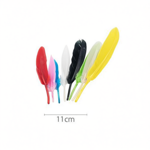ILAN Pluma 11Cm Multicolor 8 Pezzi Per Artigianato e Decorazione - Product Image 2