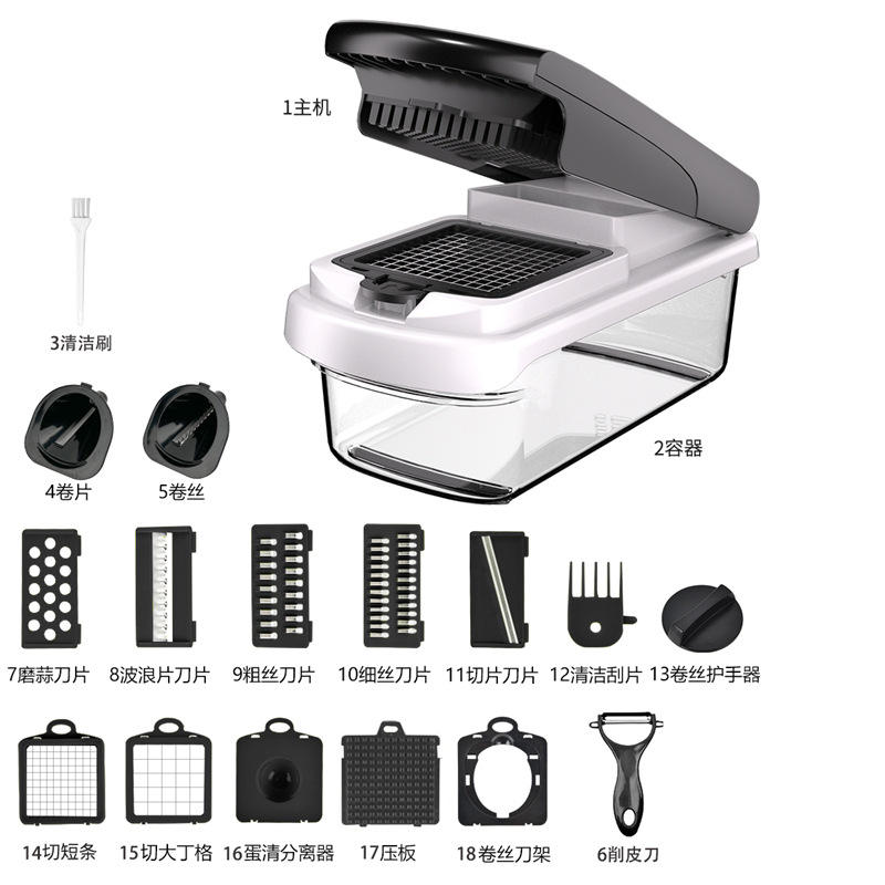 Cubierta negra 818-Juego de 18 piezas (rollos de seda enrollados)