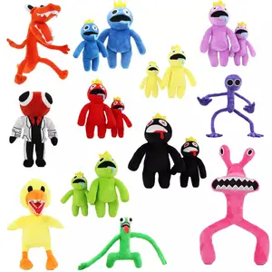 23cm Rainbow Friends Baby Plush Toys Cute Blue Monster Cartoon Soft Stuffed  Doll
