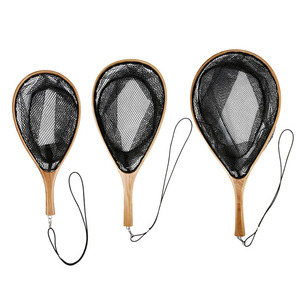 Red de <span class=keywords><strong>Pesca</strong></span> con Mosca, Mango de Madera, Red de Aterrizaje de Nailon, Soporte para Capturar y Liberar, Cesta, Kit Combinado de <span class=keywords><strong>Pesca</strong></span>, Herramientas de <span class=keywords><strong>Pesca</strong></span> de Trucha - Product Image 4