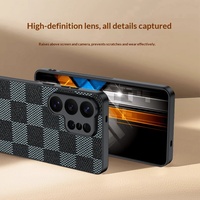 Étui de téléphone portable en cuir PU à motif carbone pour Samsung Galaxy S26 Ultra S25 S24 S23 S22 Plus, coque antichoc