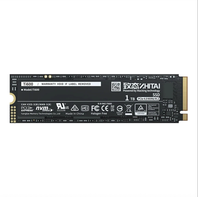 ZHITAI Ti600 1T NVMe SSD M.2 64MB 7200rpm Internal Storage for Desktop With Expansion Port Internal SSD