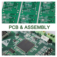 Cartes de circuits imprimés à service personnalisé (PCB PCBA) Matériel FR4 Contrôleur de moteur double face Cartes PWB imprimées pour souris d'ordinateur