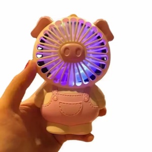 The 2025 Cartoon and Cute Design Mini Handheld Charging Fan with Dual-speed <b>Battery</b> Is Suitable for Children's Hotels - Product Image 1