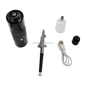 Nouveau automatique aérographe maquillage Nano pistolet maison sans fil <span class=keywords><strong>alimentaire</strong></span> Pigment aérographe Nail Art peinture Rechargeable aérographe Machine - Product Image 6