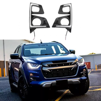 Accessoires de voiture MAICTOP Kit de carrosserie D-max 2016-2019 pour pare-chocs avant Dmax Black Standard 1 Set / 7-15 Days