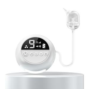 Aspirador Nasal Eléctrico de Silicona con Logotipo Personalizado, Limpiador de Nariz para Bebés con Luz Nocturna, Equipo para la Congestión Nasal - Product Image 1