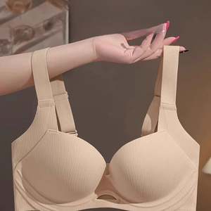 Corsé <span class=keywords><strong>con</strong></span> <span class=keywords><strong>Aros</strong></span> y Adornos de Diamantes, Color Blanco Nude, Sexy, para Mujer, Bralette Push-Up - Product Image 4