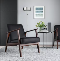 Chaise longue moderne personnalisable-Cadre en bois de frêne massif fabriqué à la main, design ergonomique, revêtement de qualité supérieure-Chaise de loisirs