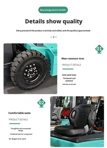 Venta Directa de <span class=keywords><strong>Montacargas</strong></span> Eléctrico PULLEN de 1.5T, 4WD, Operación con Asiento, Apilador de Palés <span class=keywords><strong>para</strong></span> Manipulación de Materiales Pequeños, Carga/Descarga - Product Image 6