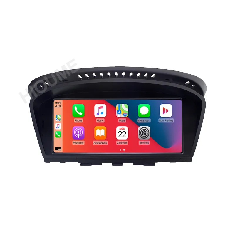8,8 "Беспроводная Автомобильная Мультимедийная система Apple CarPlay Android для BMW E60 E90(2003-2012) головное устройство задняя камера IOS Iphone