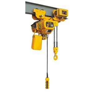 Fabricant chinois de grues de premier plan, garantie d'un an, palan à chaîne électrique certifié - Product Image 1