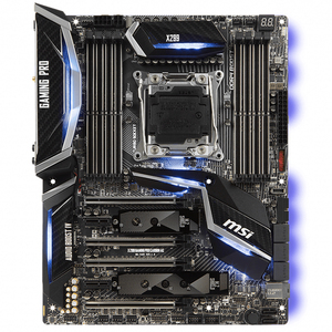 MSI X299 GAMING PRO CARBON AC 사용 마더 보드는 8xDDR4 256GB 메모리 소켓이있는 새로운 인텔 코어 X 시리즈 프로세서를 지원합니다 - Product Image 2