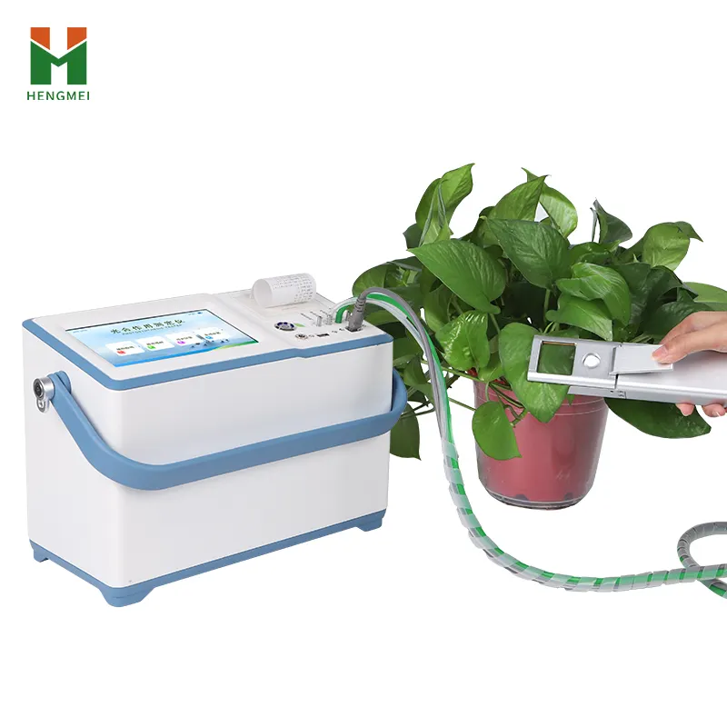 Stomatal iletkenlik ve su kullanımı verimlilik test cihazı bitki fotosentez metre