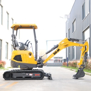 Mini Excavadora SDJK de 2 Toneladas y 1 Tonelada con Motor Kubota, Certificación EPA y CE, Micro Excavadora Hidráulica para Granja, Excavadora Pequeña en Venta - Product Image 6