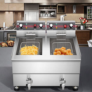 <span class=keywords><strong>Friteuse</strong></span> électrique commerciale en acier inoxydable 18l <span class=keywords><strong>avec</strong></span> panier <span class=keywords><strong>amovible</strong></span> pour restaurant commercial, fabriquée en Chine - Product Image 6