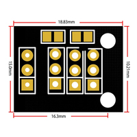 Para MÓDULO DE Sensor de efecto Hall 3,3 V-5V DC A3144E Sensor magnético de efecto Hall Sensores de presión