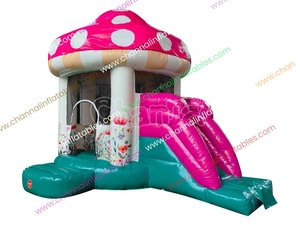 Castillo Hinchable Comercial de <span class=keywords><strong>Baloncesto</strong></span> con Tobogán y Zona de Salto - Product Image 4