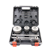 Kit de 11 scies cloches pour béton avec tige SDS Plus, ensemble de coupe-trous pour murs, pour perçage de tuyaux de climatisation