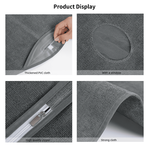 Bolsa de Viaje Plegable Reutilizable de Gran Capacidad para Ropa y Trajes, de Tela No Tejida de Alta Calidad, con Logotipo Personalizado - Product Image 3