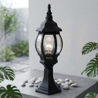 Lampadaire de jardin extérieur étanche IP44, homologué CE ROHS, pour portail et éclairage de jardin